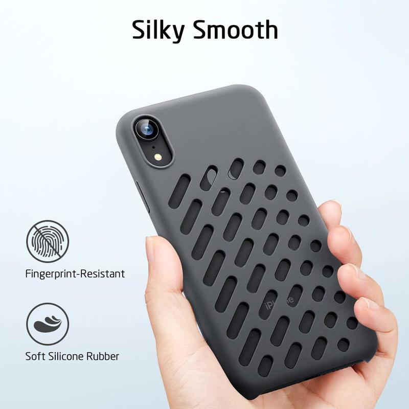 iPhone XR Yippee Color Soft Porous Case 4