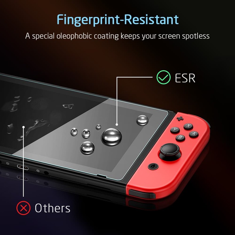 Nintendo Switch Tempered Glass Screen Protector Esr