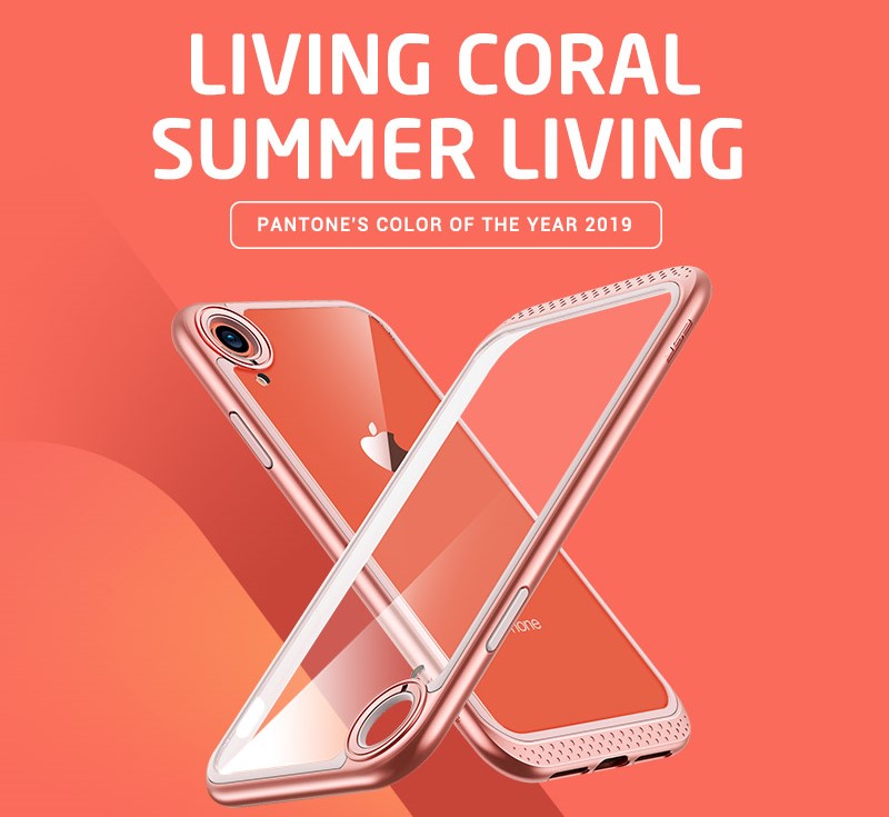 Living Coral phone case