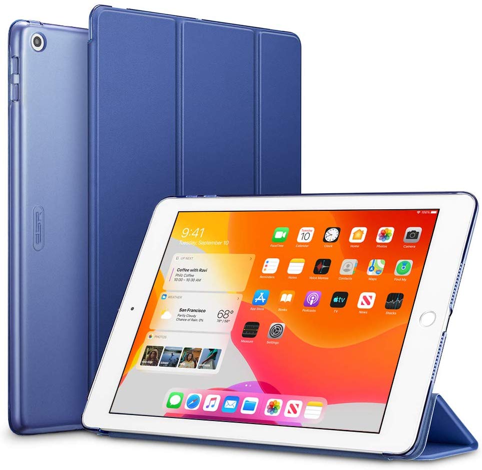 iPad 10 2 2022 Yippee Trifold Smart Case Durable PU 