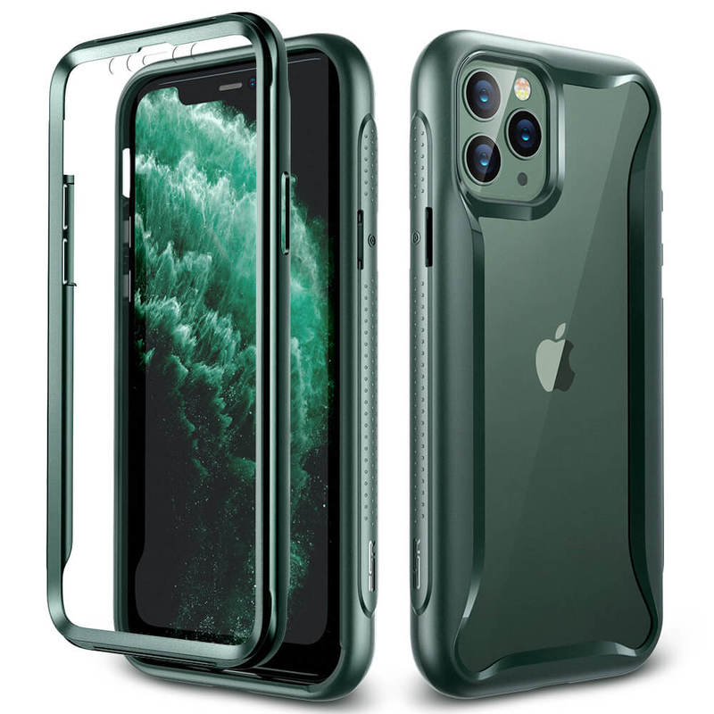 ESR iPhone 11 Pro Hybrid Armor 360 Case Dark Green