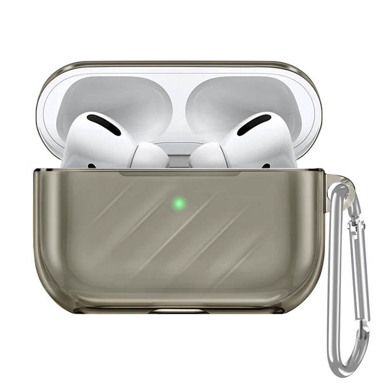 ESR AirPods Pro Carrying Case Cover with Keychain Carabiner Shock-Resistant Apple Black