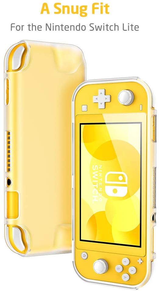nintendo switch lite clear cover