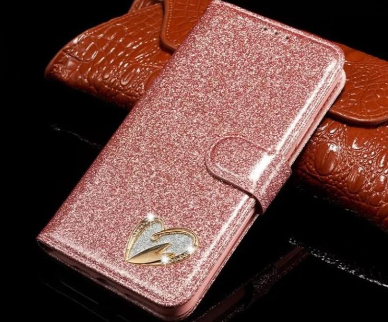 Bling Glitter Leather Case for Girls