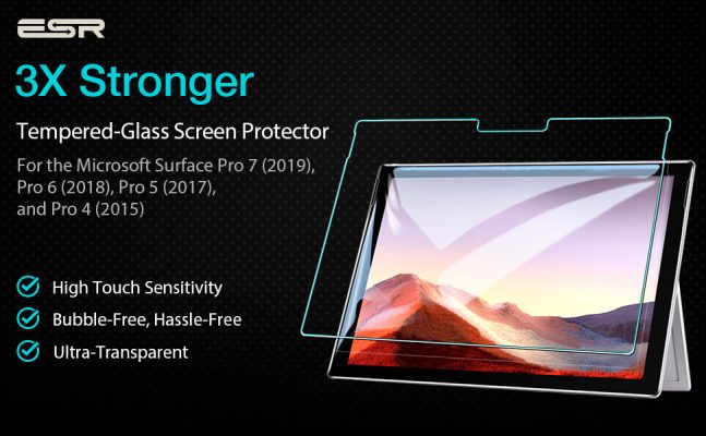 Surface Pro 7654 Tempered Glass Screen Protector 11