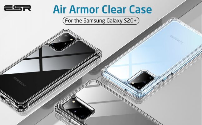 Galaxy S20 Plus Air Armor Clear Protective Case 1 2