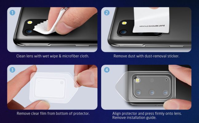 Galaxy S20 Plus Full Coverage Camera Lens Protector 2 2 Galaxy S20 Plus Full Coverage Camera Lens Protector 2 2