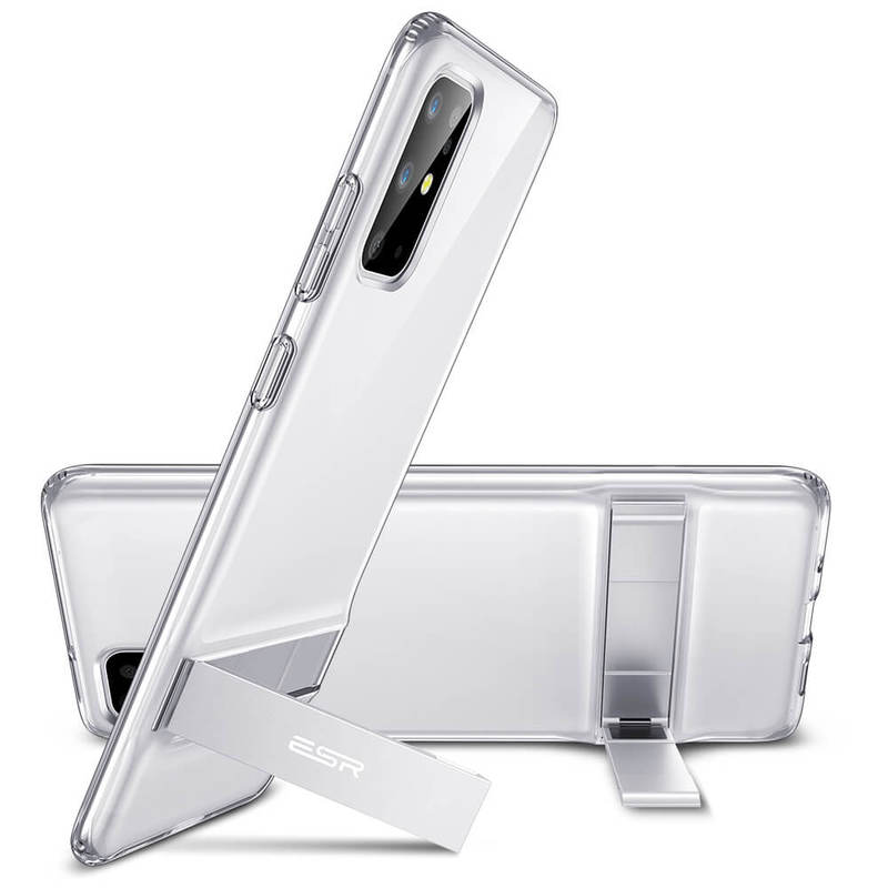 ESR Samsung Galaxy S20 Plus Metal Kickstand Phone Case Clear