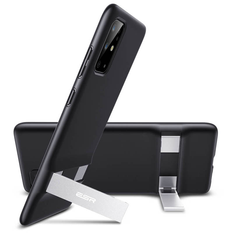 ESR Samsung Galaxy S20 Plus Metal Kickstand Phone Case Black