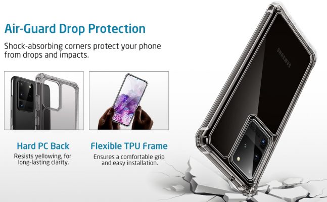 Galaxy S20 Ultra Mimic Tempered Glass Case 1 1