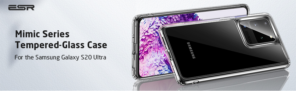 Galaxy S20 Ultra Mimic Tempered Glass Case 1 2 Galaxy S20 Ultra Mimic Tempered Glass Case 1 2