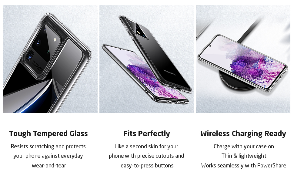 Galaxy S20 Ultra Mimic Tempered Glass Case 3 1 Galaxy S20 Ultra Mimic Tempered Glass Case 3 1