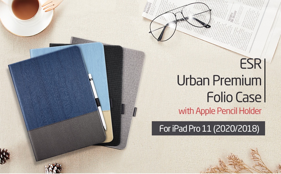 iPad Pro 11 2020 Urban Premium Folio Pencil Case 2 4