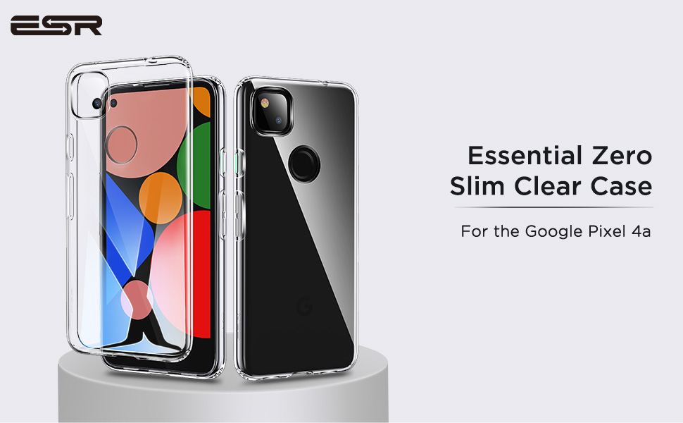 Pixel 4a Essential Zero Slim Clear Soft TPU Case 12