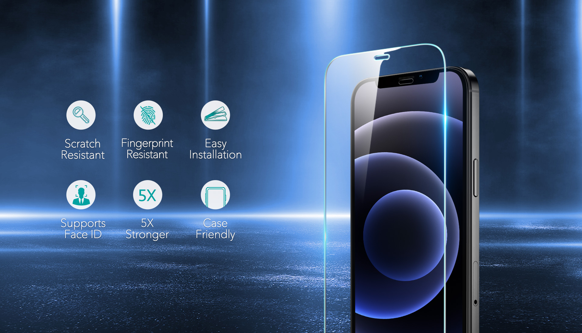 iPhone 1212 Pro Tempered Glass Full Coverage Screen Protector 2 2 iPhone 1212 Pro Tempered Glass Full Coverage Screen Protector 2 2