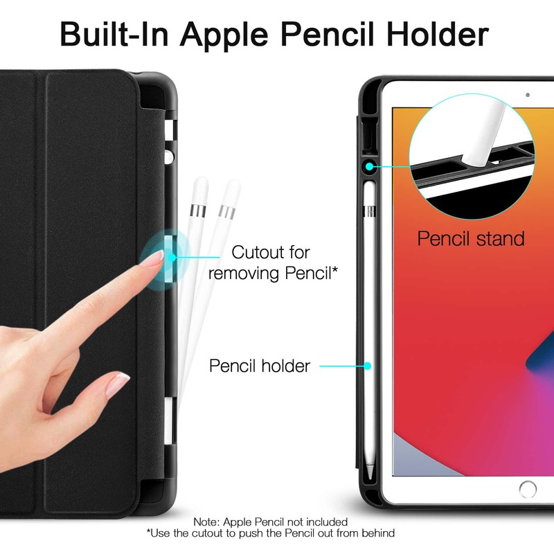iPad 9 2021/8/7 (10.2 inch) Rebound Pencil Case Cover - ESR