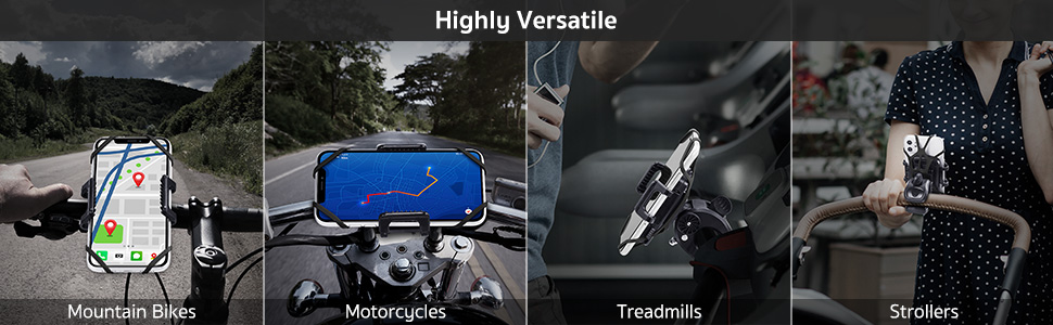 Mobile Phone Holder for Bikes and Motorcycles 1