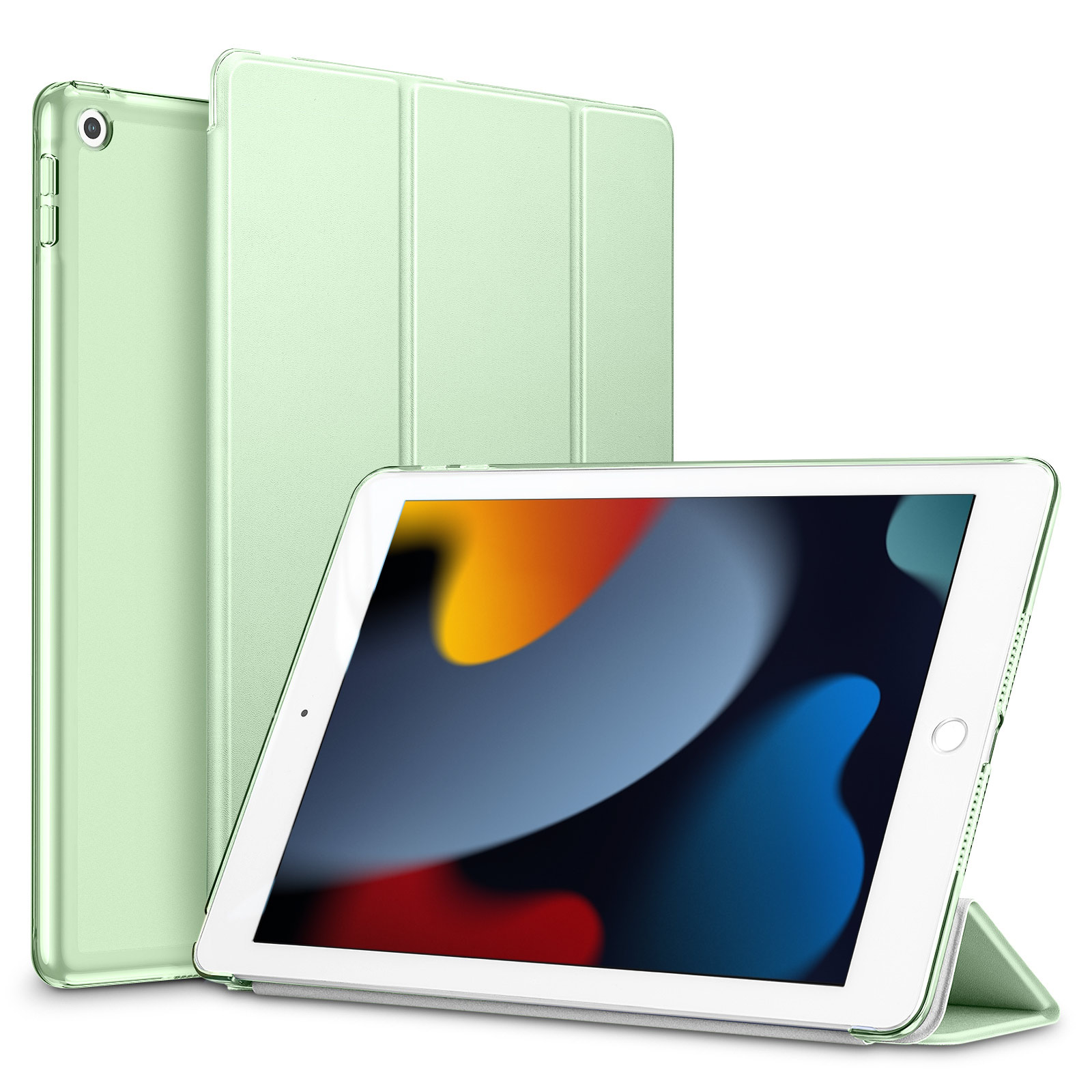 iPad 9/8/7 Ascend三つ折りハードスマートケース 10.2インチ ESR