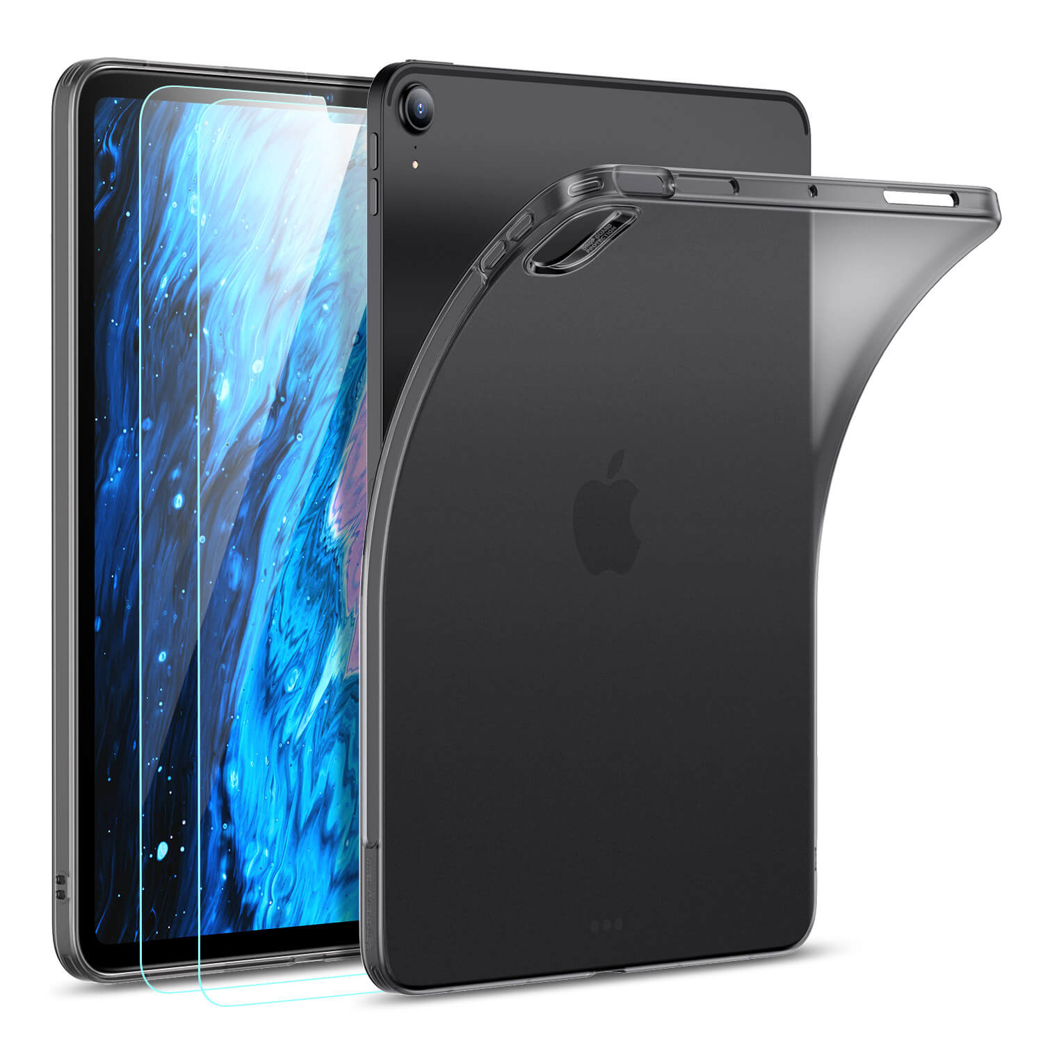 iPad Air 4 (2020) Matte Protection Bundle Matte Clear Black