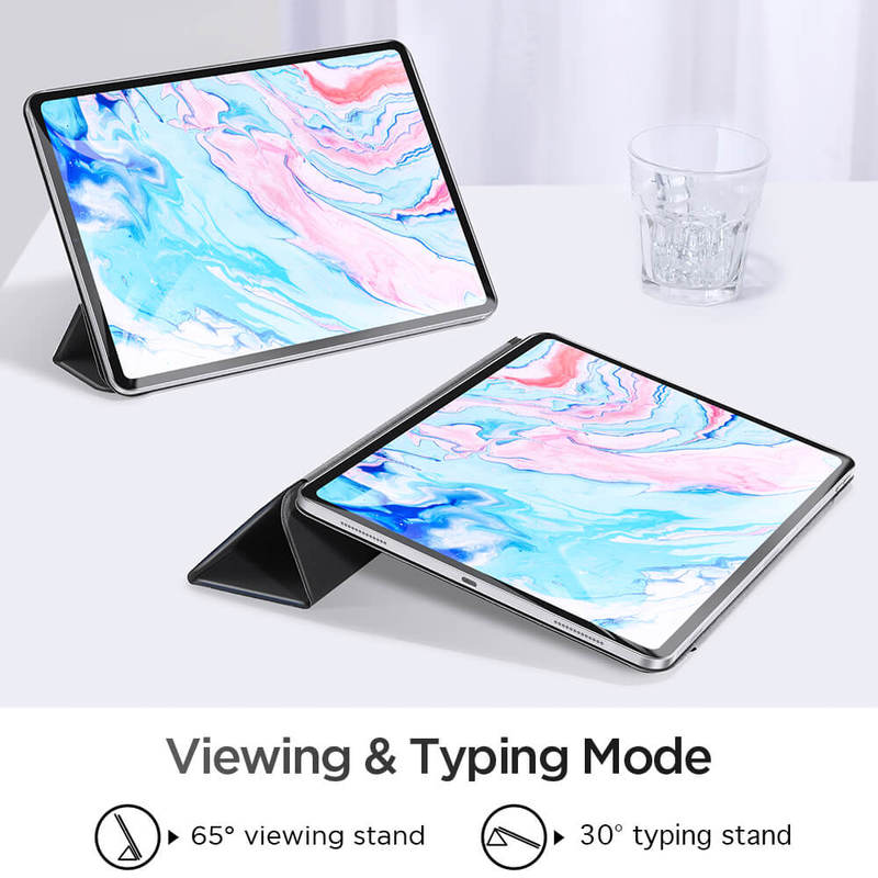 Apple iPad Air 4 (2020) tablet case gray ESR Rebound Slim AllForMobile