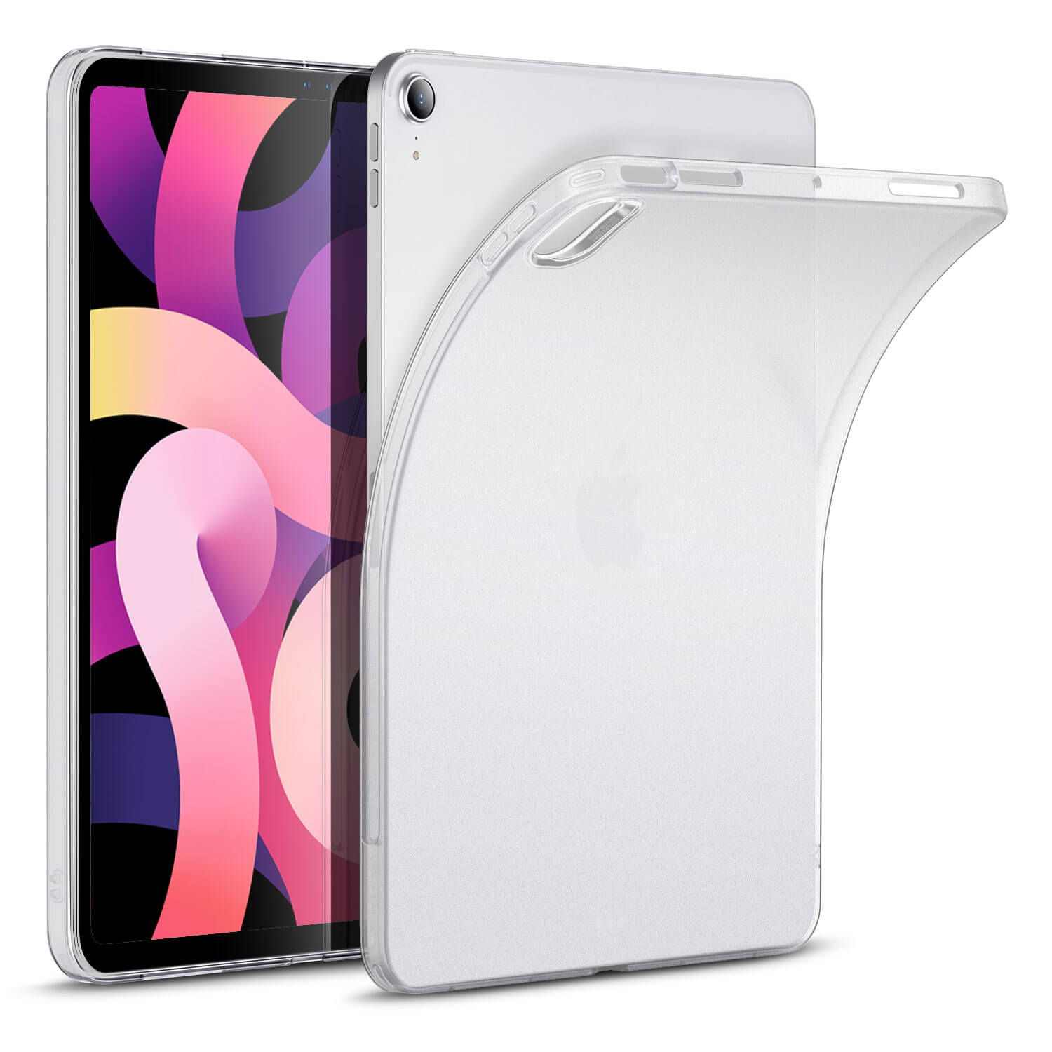 ESR Matte Case for iPad Air 4th Gen 2020(10.9 inch), Slim Light Soft Matte Clear Back Case-Project Zero Series Matte Clear