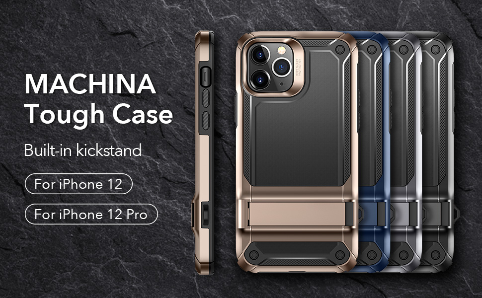 iPhone 12 Pro Machina Tough Protective Case with Stand 1
