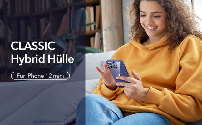 iPhone 12 mini Classic Hybrid Shock Absorbing Phone Case 7