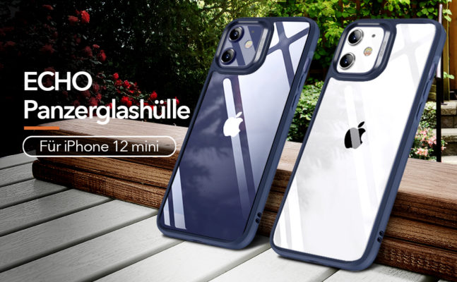 iPhone 12 mini Echo Tempered Glass Hard Case 7 iPhone 12 mini Echo Tempered Glass Hard Case 7