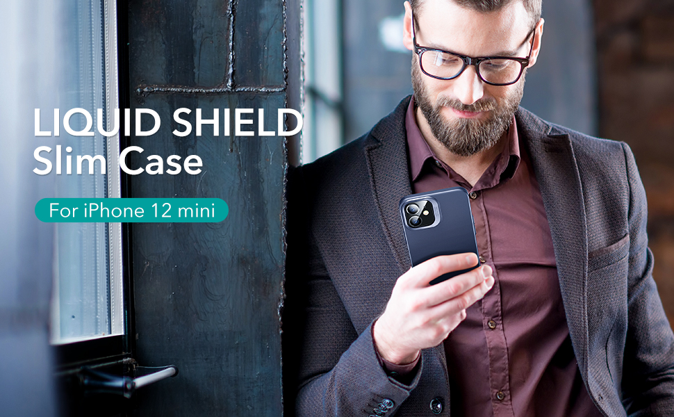 iPhone 12 mini Liquid Shield Slim Case 13