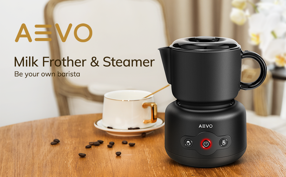 AEVO Electric Milk Steamer Frother 01 4
