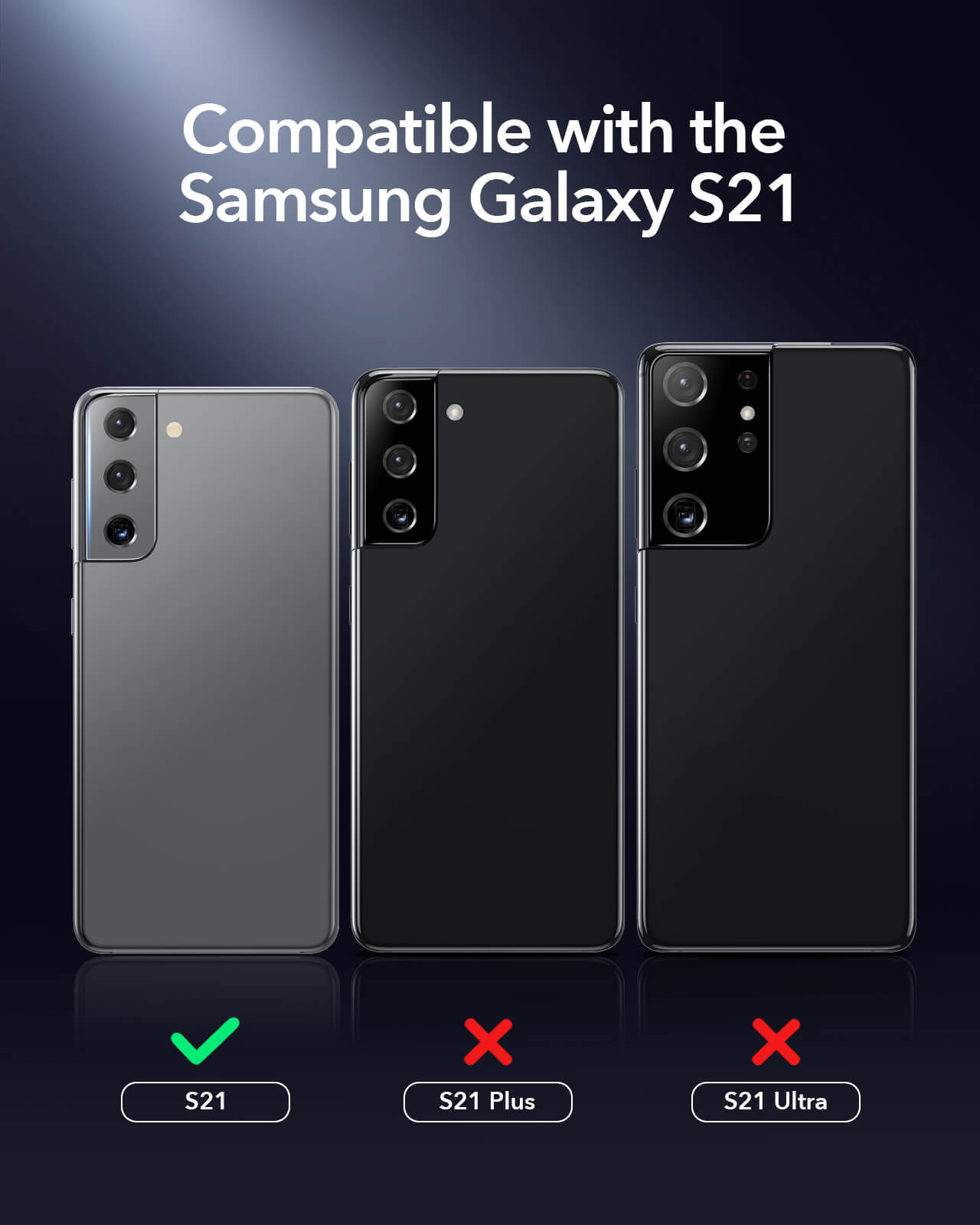 Samsung Galaxy S21 Phone Camera Lens Protector Esr
