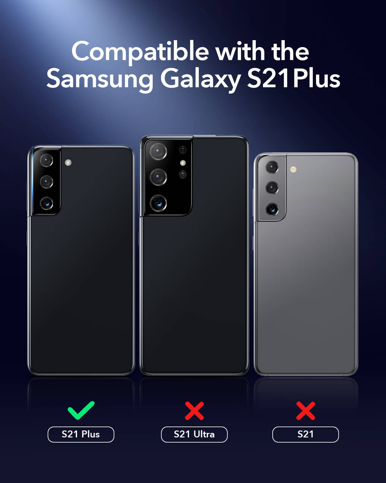 Samsung Galaxy S21 Plus Phone Camera Lens Protector Esr