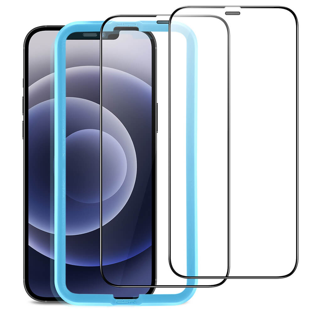 Display 2021 2pcs of screen protector and 2 pcs camera lens protector 6.7 inch Full clear high aluminium tempered glass screen protector For iPhone 13 Pro Max 