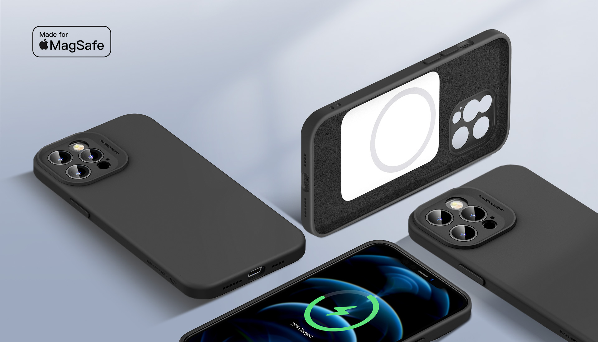 ESR Funda para iPhone 12/iPhone 12 Pro, Magnética Carcasa Compatible con  MagSafe, HD Claro Híbrido Case con HaloLock, Protección Reforzada contra  Caídas, Respaldo Resistente a Arañazos,Transparente : : Electrónica