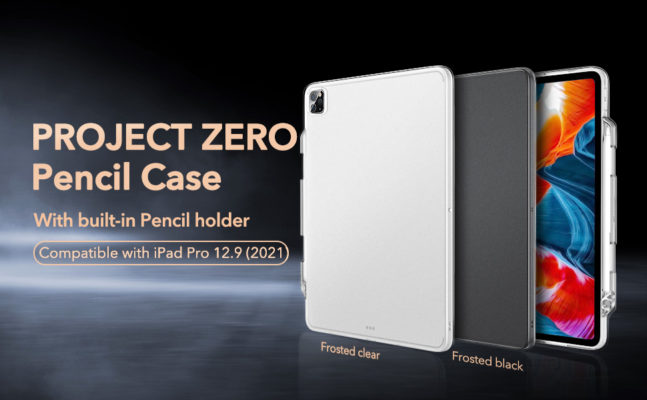 iPad Pro 12.9 2021 Project Zero Soft Pencil Case 
