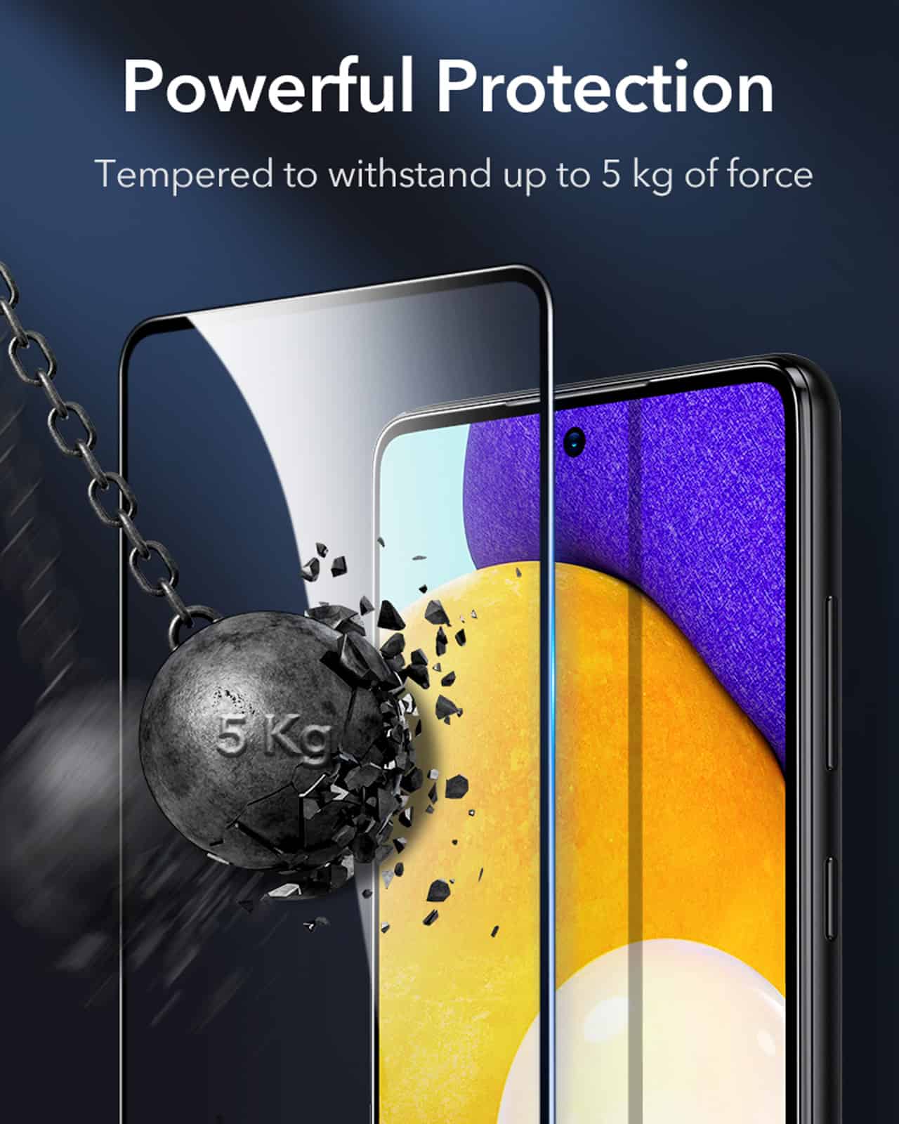 Protection en Verre Trempé Intégrale pour Écran Samsung Galaxy A25 5G MOCOLO