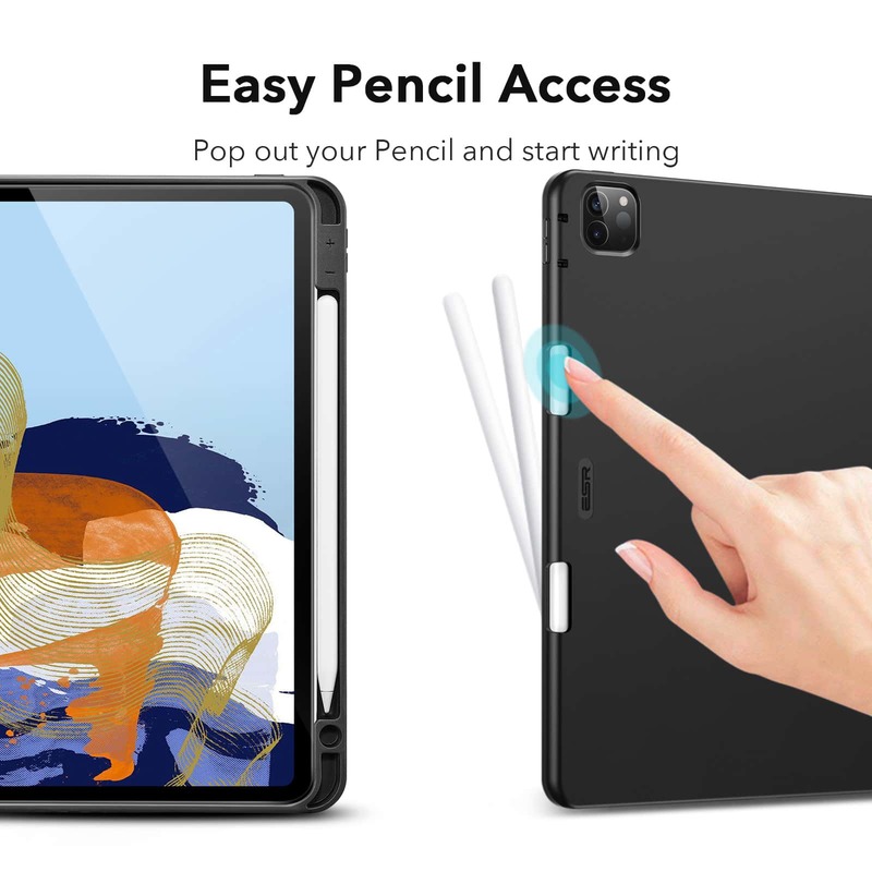 Coque avec Porte-Stylet Pencil pour iPad Pro 11 pouces de 2021 - ESR