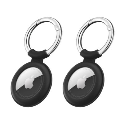 Cloud Silicone AirTag 2021 Keychain Case 2 Pack 2 1