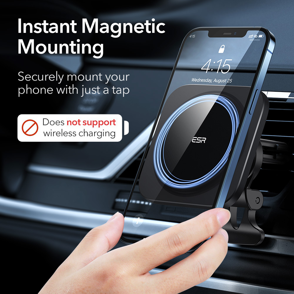 Magnetic Car Phone Mount/Holder for iPhone 13/12 Series - ESR