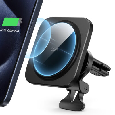 Magnetic Wireless Car Charger (HaloLock) - ESR
