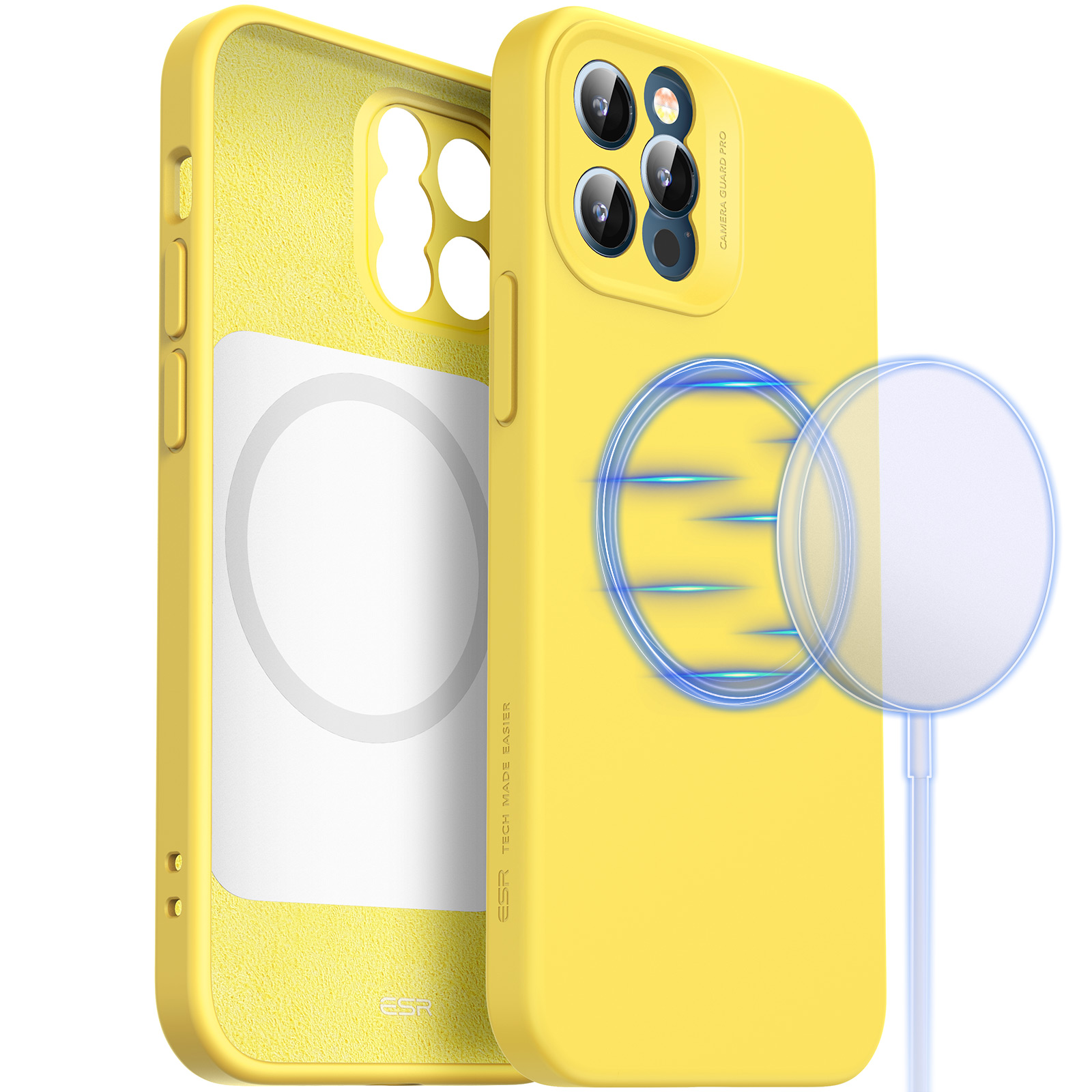 Coque Ultra Soft avec Protège-Objectif pour iPhone 15 Pro - La