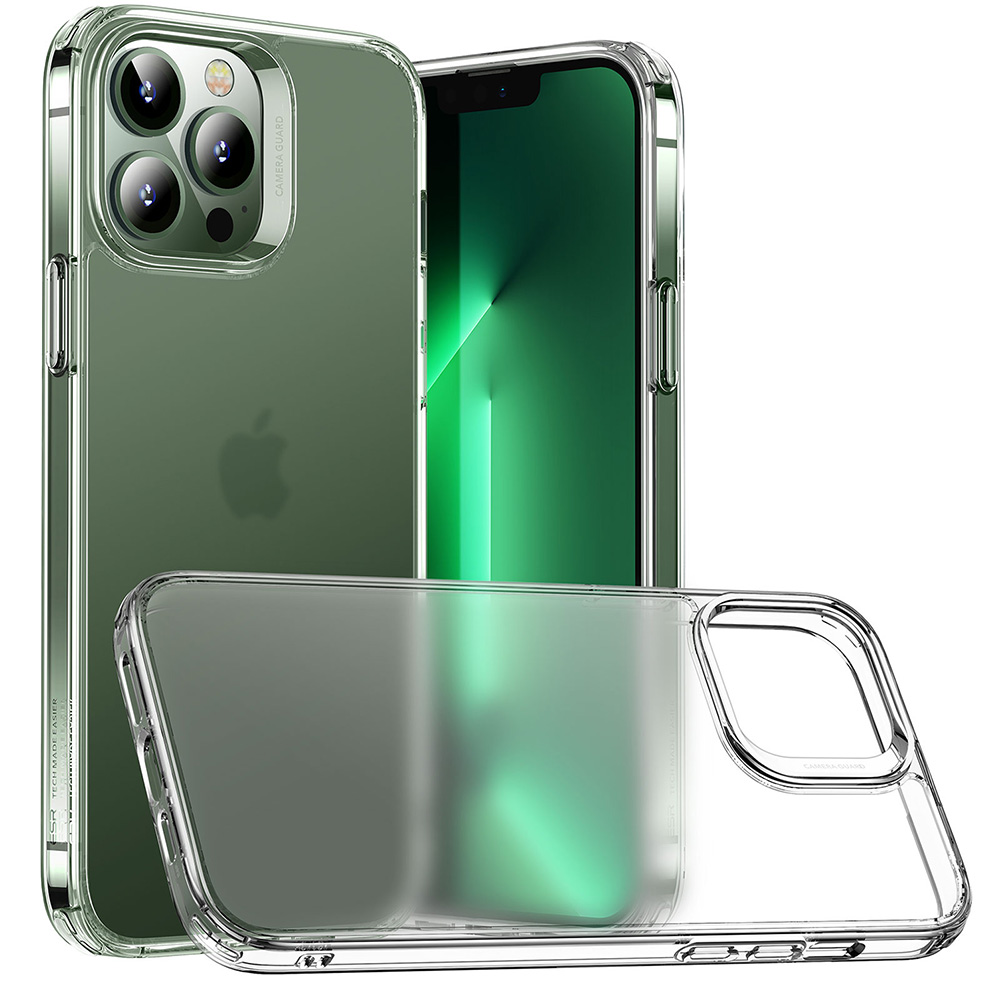 ESR Coque Compatible avec iPhone 13 Pro, Coque Mince en Silicone de Haute  Transparence Choc-Résistible, Housse Fin en TPU Résistant au Jaunissement,  Transparent : : High-Tech