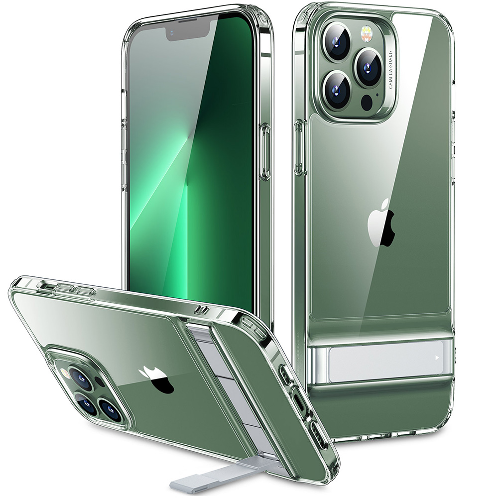 Funda con soporte de metal para iPhone 13 Pro Max