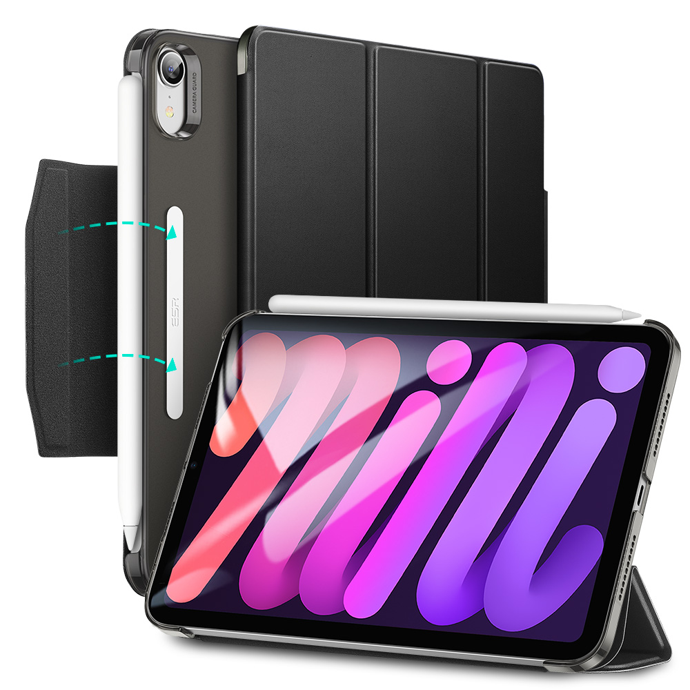 Coque tablette Apple iPad mini 2019 Tablette manchon de protection stent  iPad mini 5 - Noir