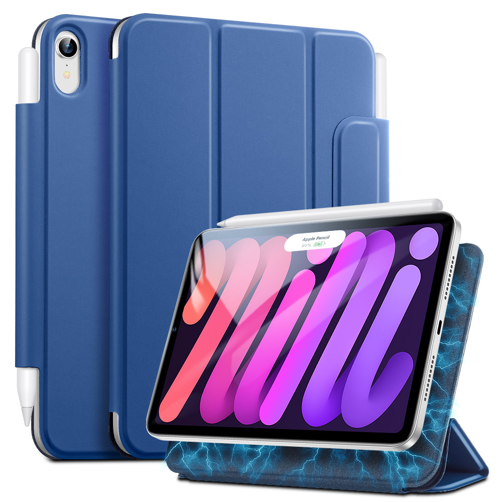 磁気吸着 iPad mini6 ケース 2021 マグネット スリム ピンク 
