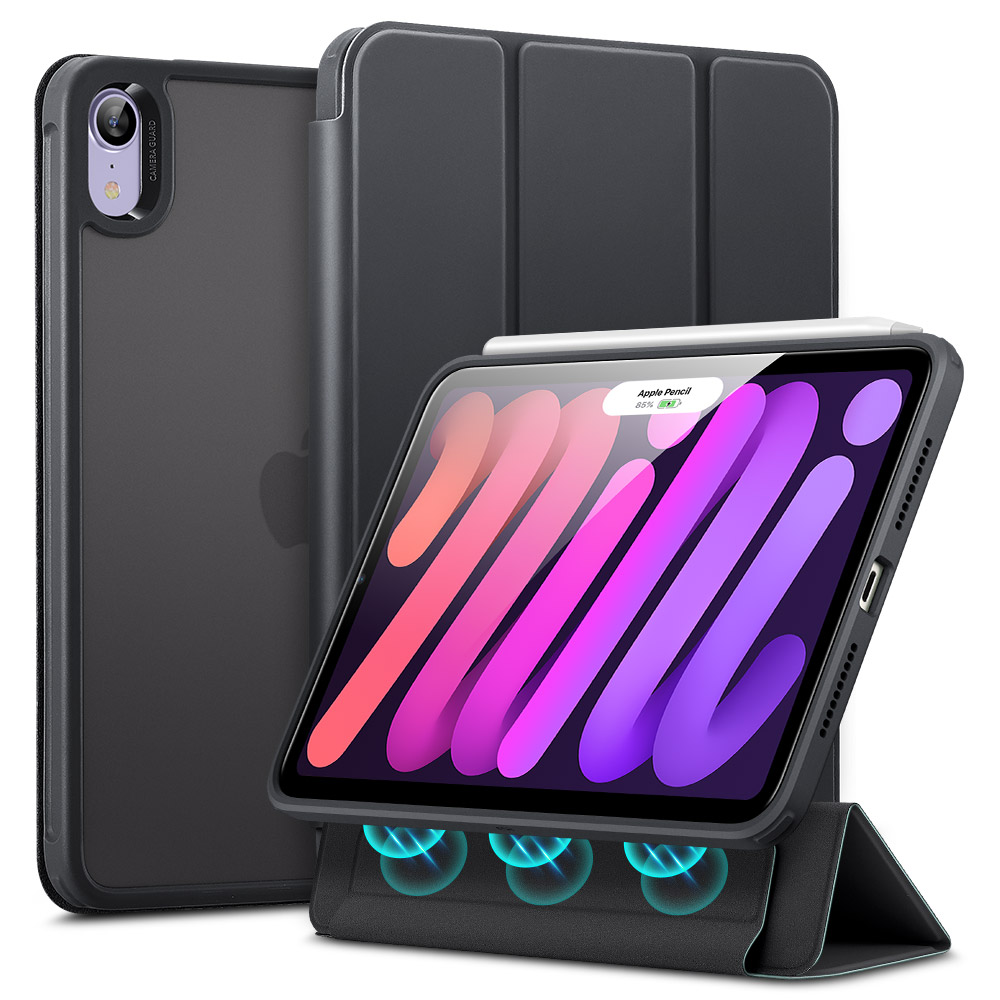  Spigen Smart Fold Designed for iPad Mini 6 Case/iPad Mini 6th  Generation Case 8.3 Inch (2021) - Black : Electronics