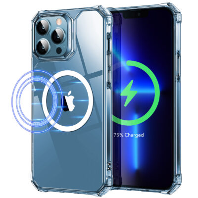 iPhone 13 Pro Air Armor Case with MagSafe Halolock Clear