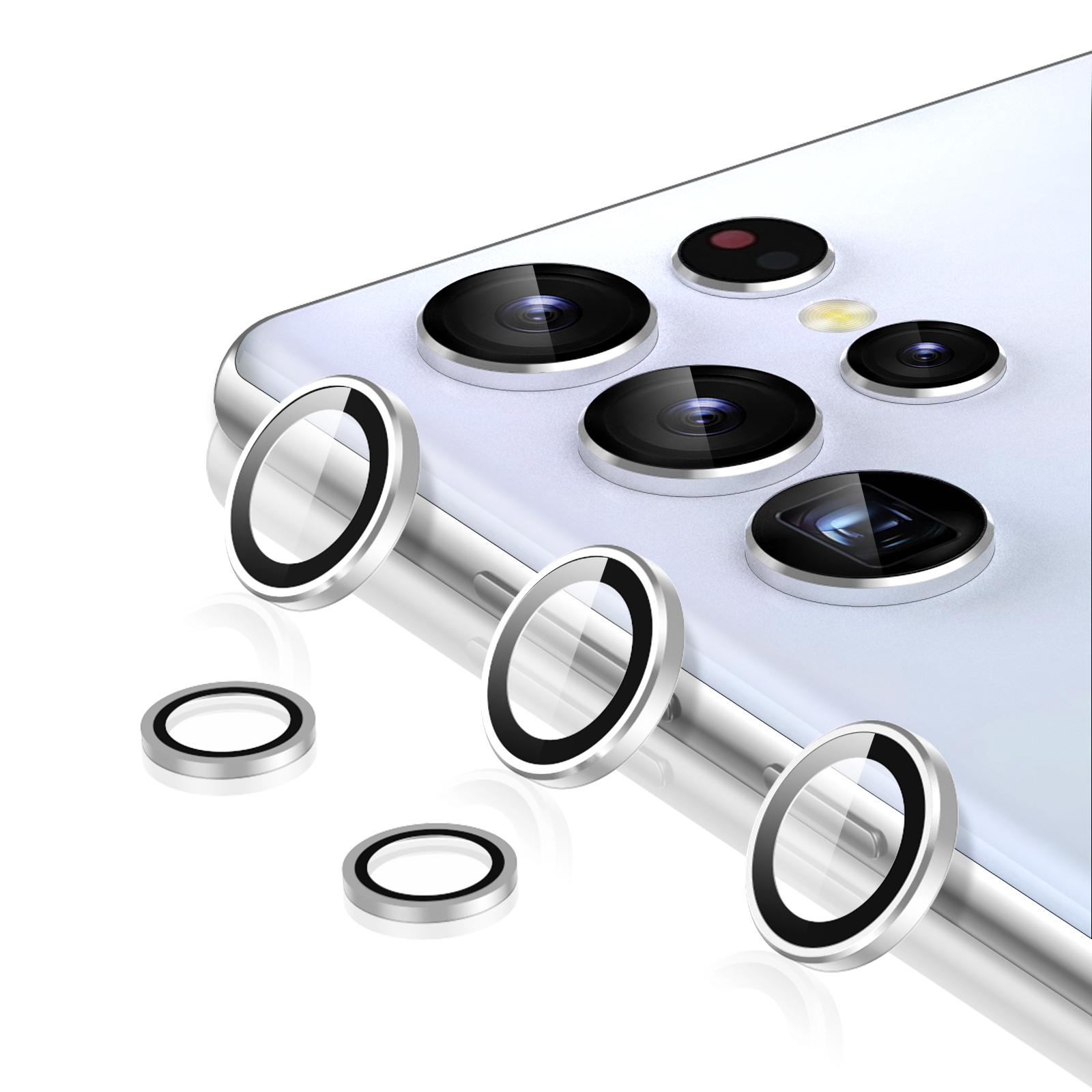 Kameraglas für Galaxy S24 Ultra ESR Camera Lens, Transparent