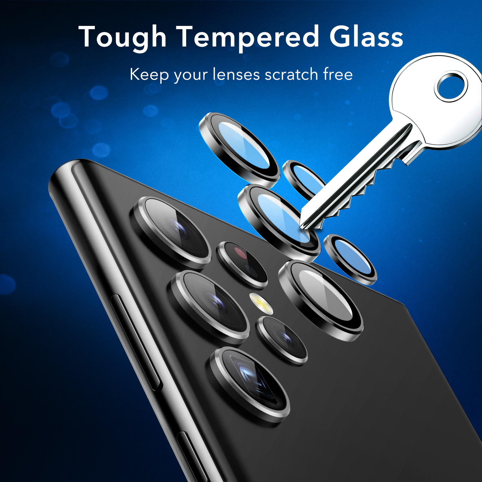 Protection d'écran verre trempé - Samsung Galaxy S22 Quad Lock