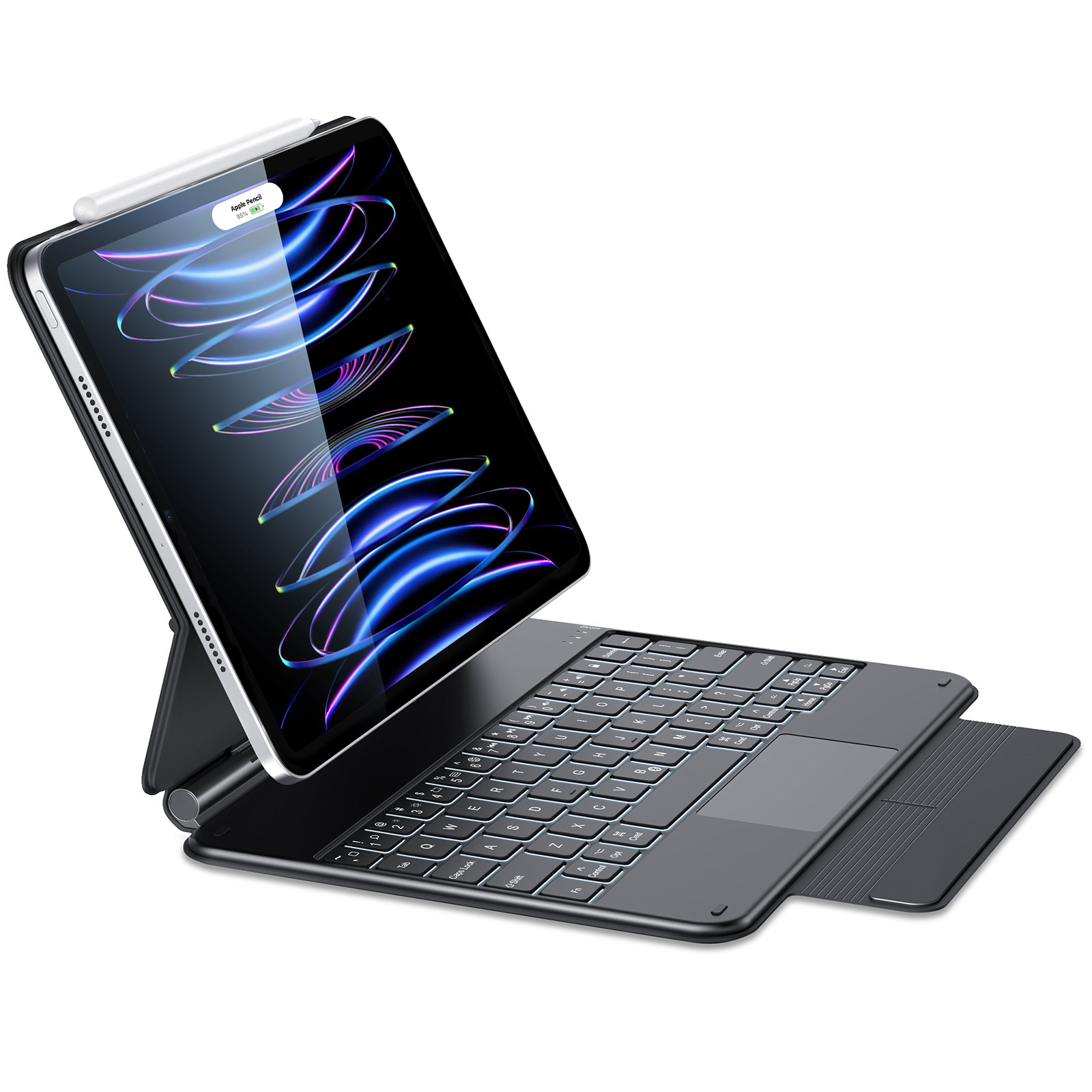 Samsung Electronics EJ-FT830UBEGUJ Galaxy Tab S4 ブックカバーキーボード 